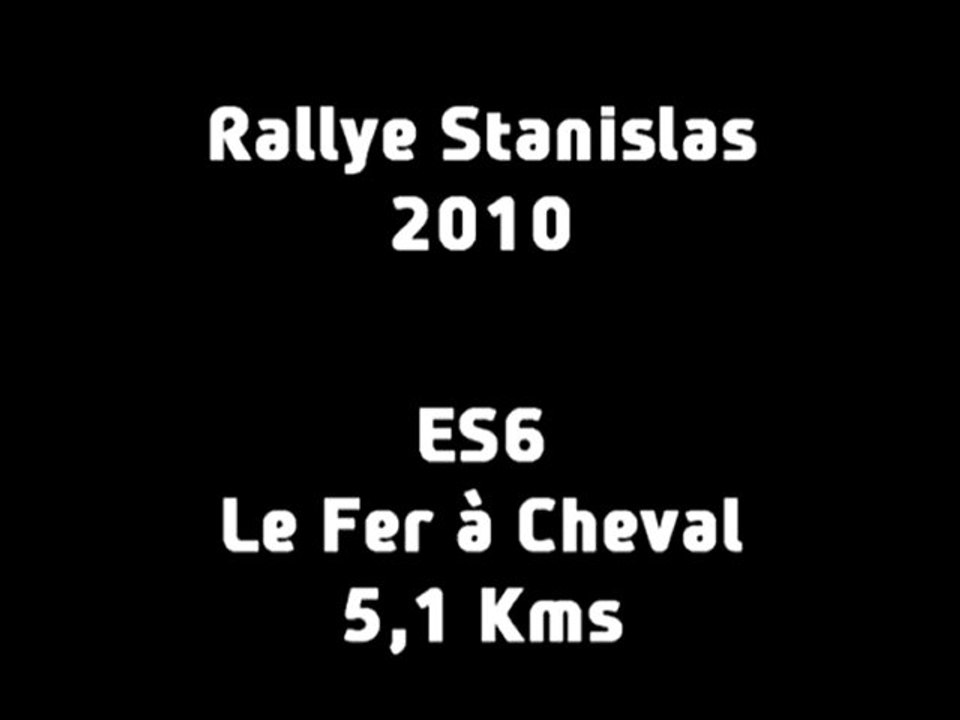 ES6 Rallye Stanislas 2010 (Le Fer à Cheval)