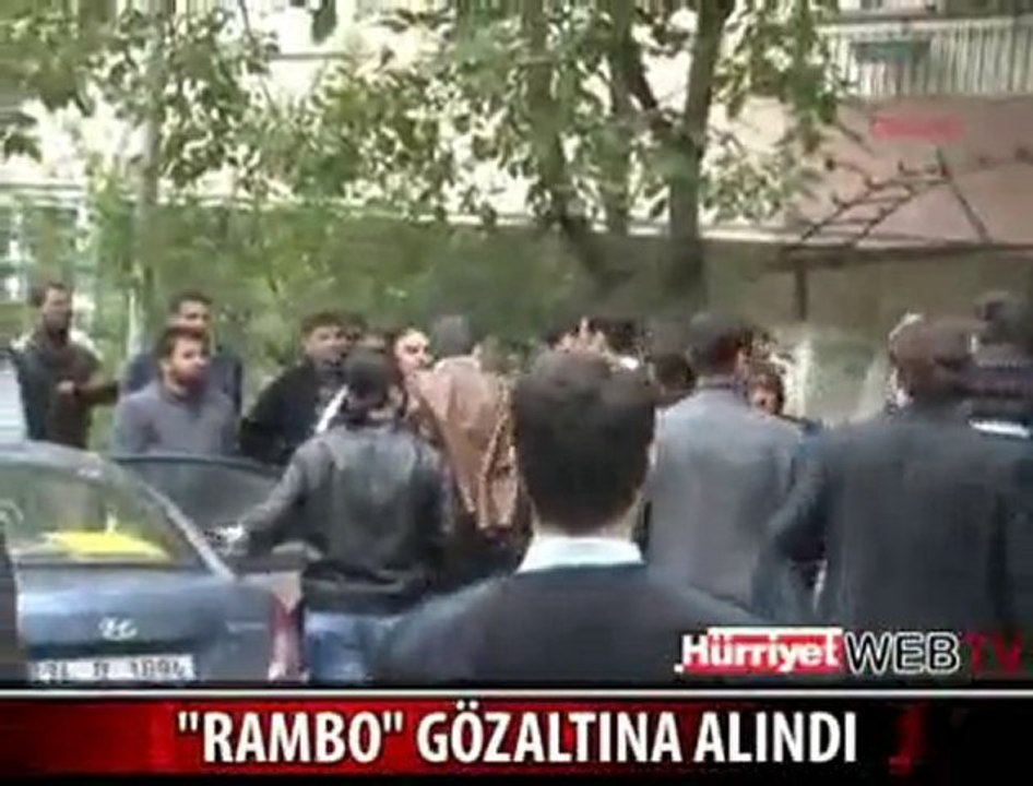 RAMBO YAKALANDI -