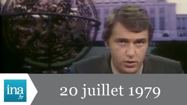 20h Antenne 2 du 20 juillet 1979 - Archive INA