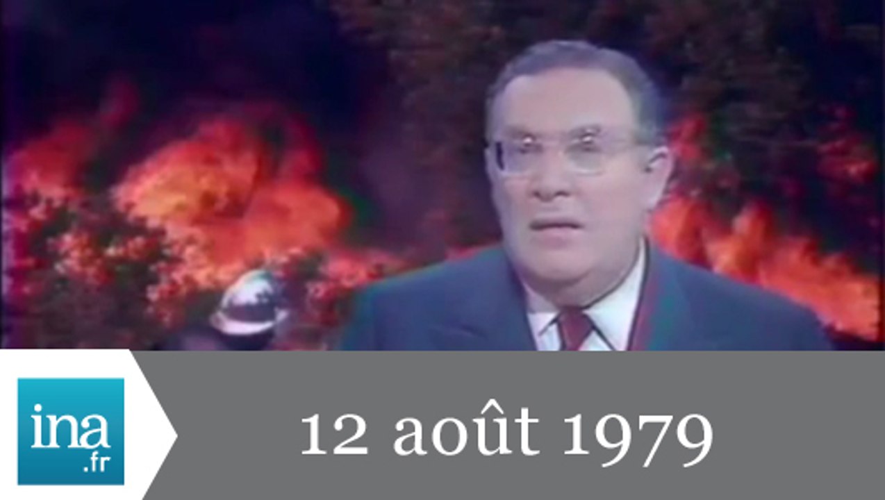 20h Antenne 2 du 12 août 1979 - Incendies dans le Var - Archive INA