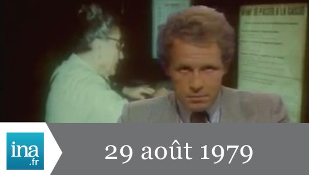 20h Antenne 2 du 29 août 1979 - Archive INA