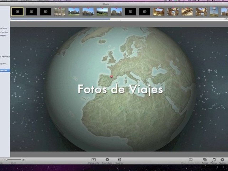 Pases de iPhoto 11 en tu iPad, iPhone o touch