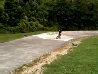 !Chute BMX piste Clément
