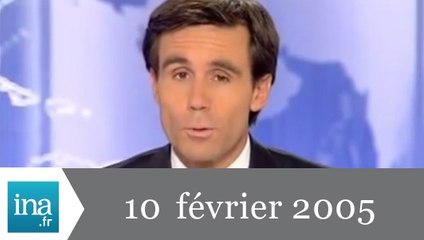 20h France 2 du 10 Février 2005 - Manifestations lycéennes - Archive INA