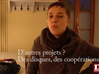 Interview de ZAZ, en concert à Colmar le 22 octobre 2010