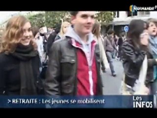 Retraites: Les jeunes bien décidés à poursuivre la lutte