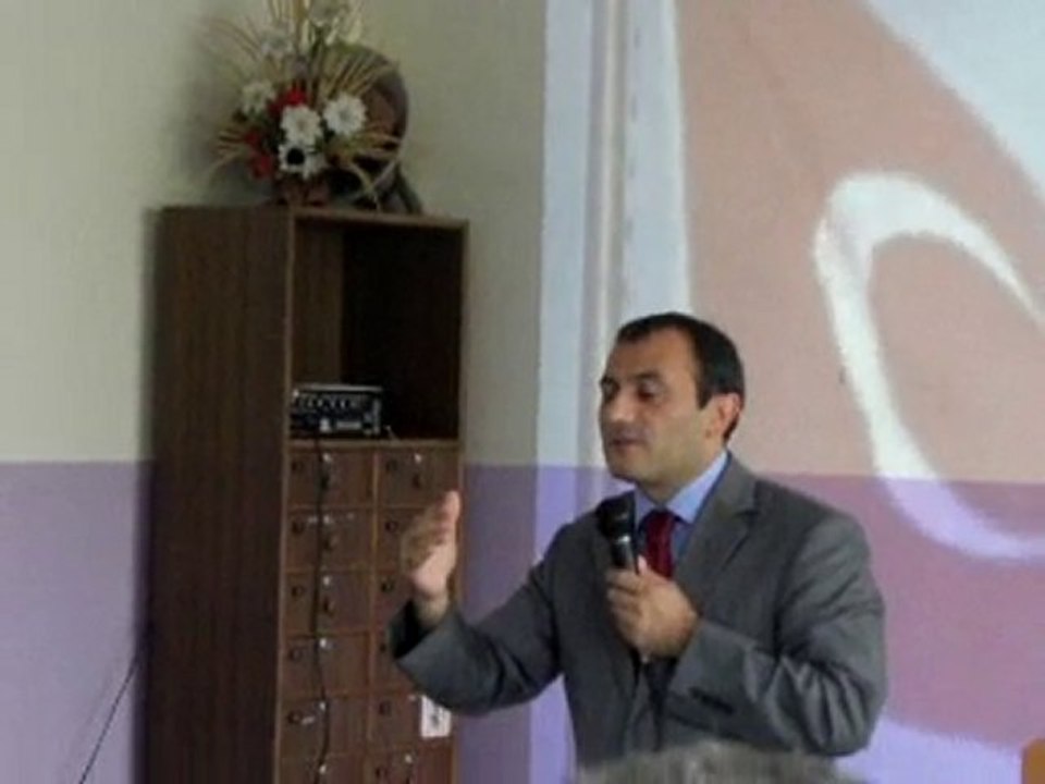 Of Kaymakamı Tuncay Sonel'in Pınaraltı İÖO'ndaki Konuşması