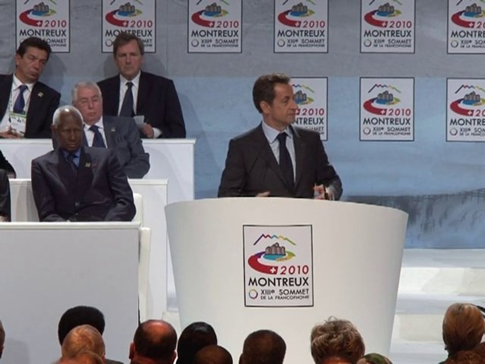 Ouverture du 13ème sommet de la francophonie à Montreux