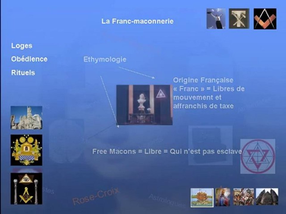 Esoterisme - Franc-maçonnerie et Rose-croix 4sur12