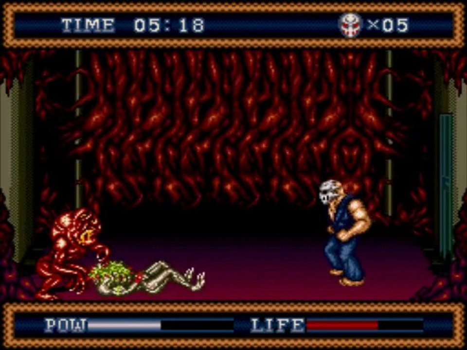 Splatterhouse 3 [Megadrive] niveau 3