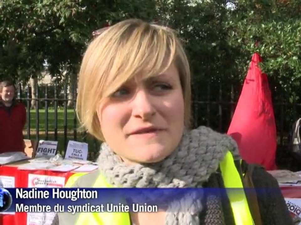 Les syndicats londoniens protestent contre le plan d'austérité
