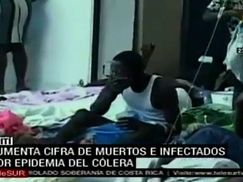 Al menos 200 muertos por cólera en Haití, temen avance de