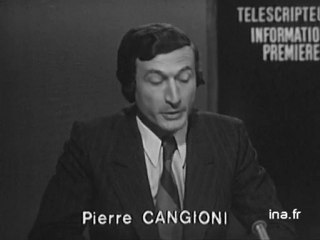 Information Première : émission du 17 juin 1972