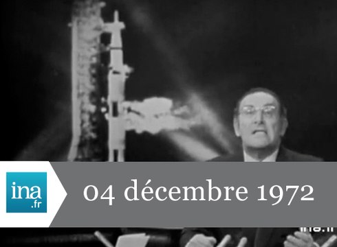 24 Heures sur la Une du 4 décembre 1972 - Appolo 17 - Archive INA
