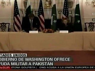 Gobierno de Washington ofrece ayuda militar a Pakistán