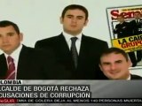 Alcalde de Bogotá rechaza acusaciones de corrupción