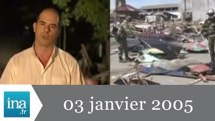 20h France 2 du 03 janvier 2005 - Edition spéciale Tsunami - Archive INA