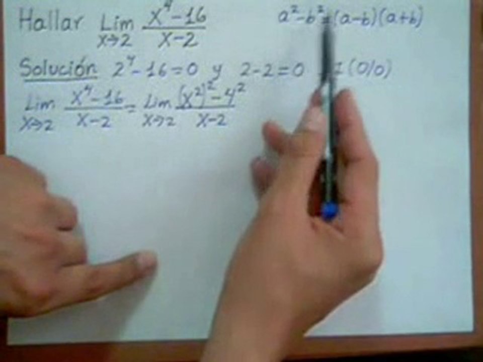 11 Ejemplo Límites 0 sobre 0