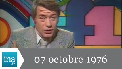 20h TF1 du 7 octobre 1976 - manifestations syndicales à Paris - Archive INA