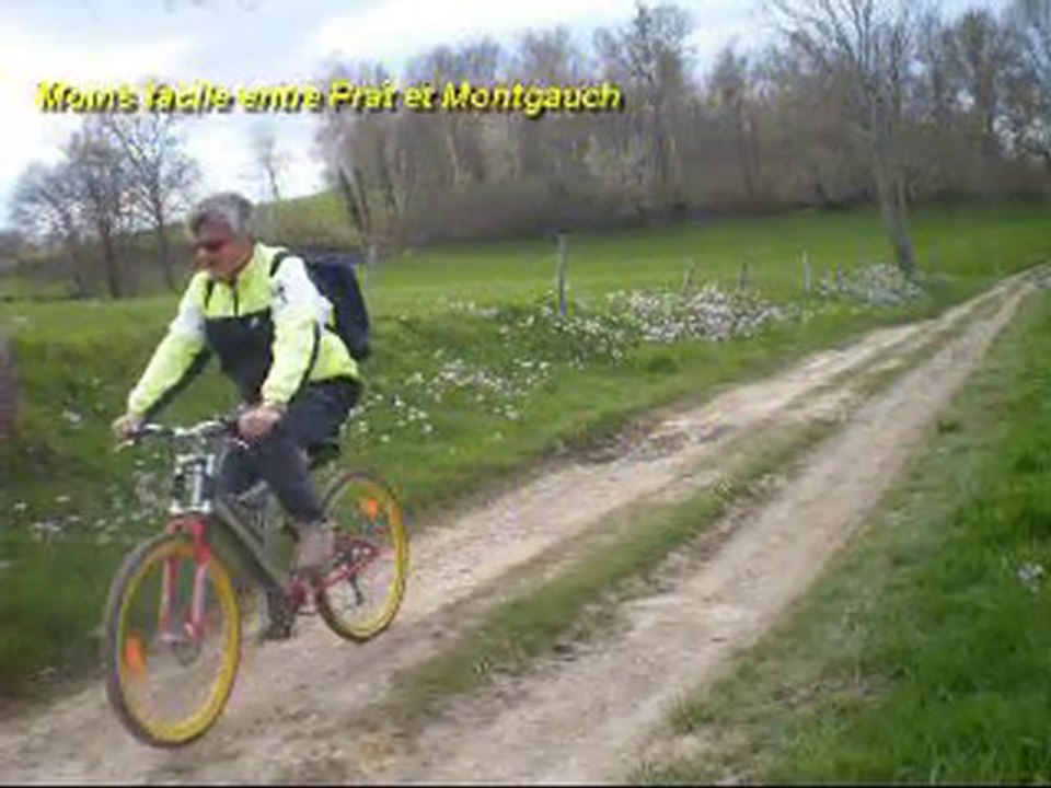 VTT Randonnée Départ de Saint Lizier 13 Avril 2010