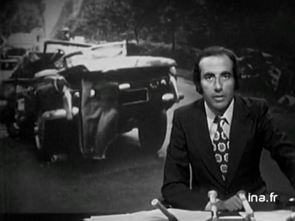 Information Première : émission du 8 aout 1972