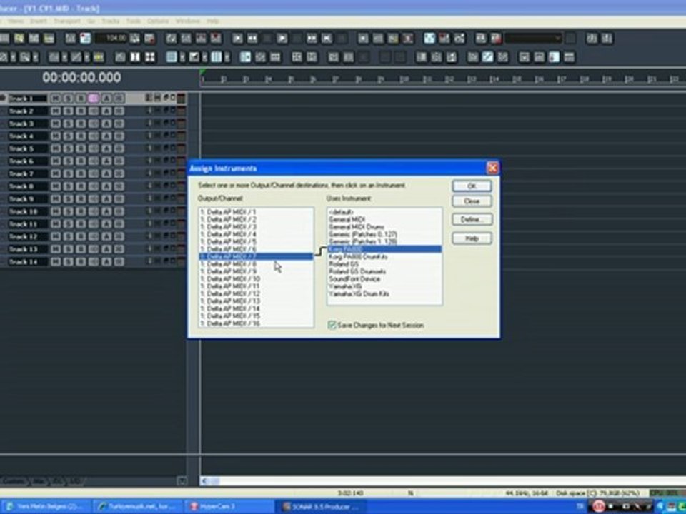 cakewalk pa800 ayarlama (Aşkın)