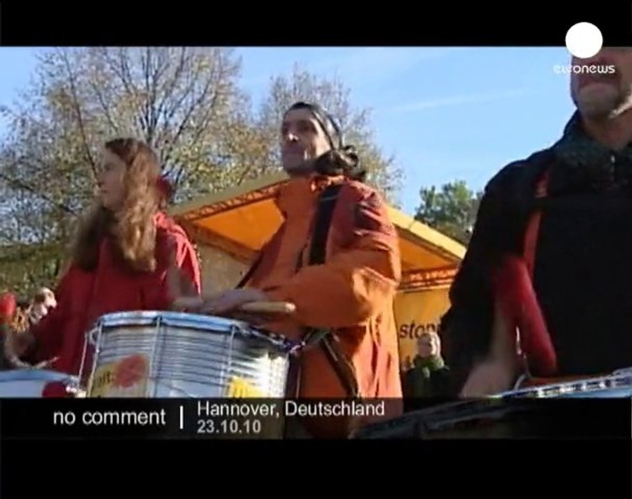Anti-nuclear demonstration in Germany - no comment