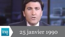 19/20 FR3 du 25 janvier 1990 - Tempête meurtrière en France - Archive INA