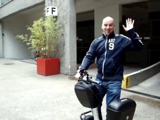 Segway Demo Jacques IANMR @ Gregg's place in Antwerp