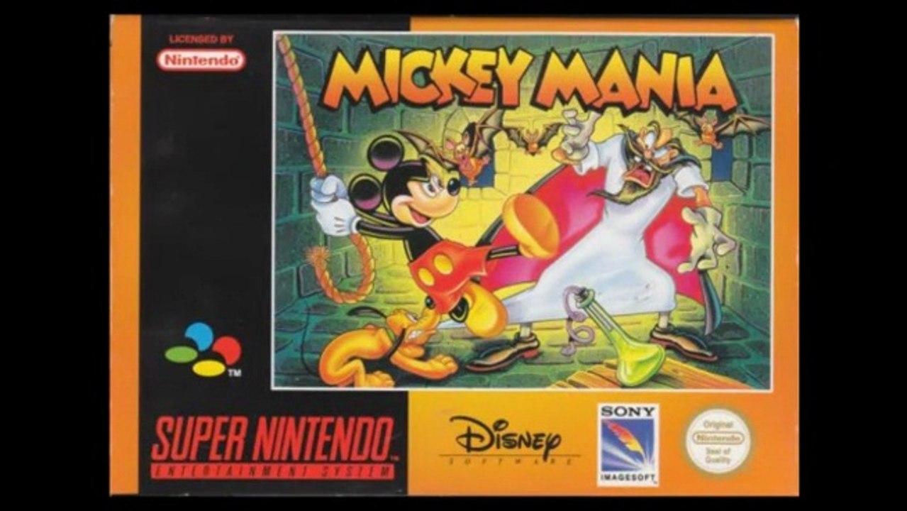 Mickey Mania sur Super Nintendo !