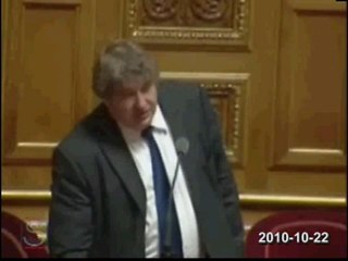 Retraites Sénat vote bloqué Jean DESESSARD (Vert Rad So)