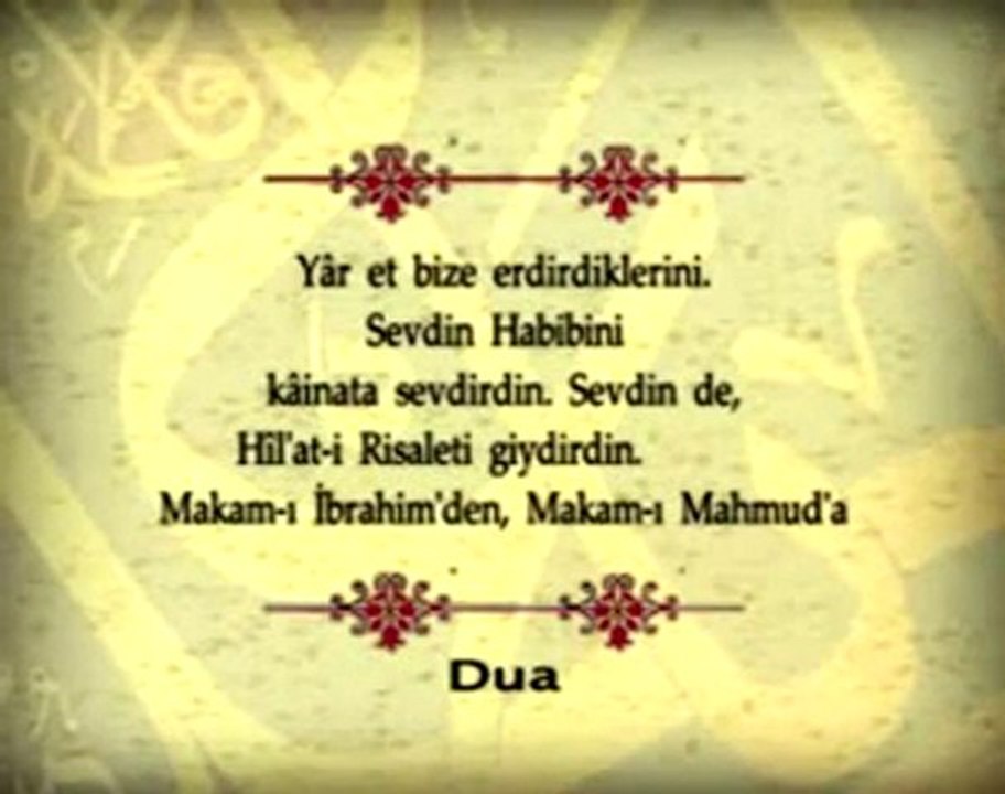 Elmalılı Hamdı Yazır'ın Duası