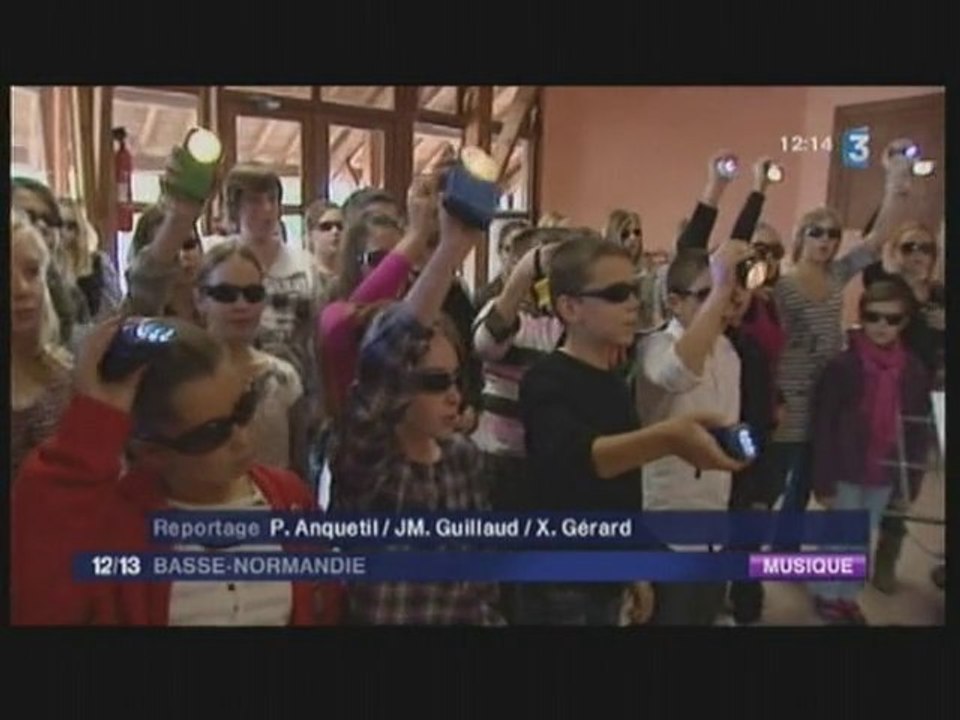 la chorale sur France 3