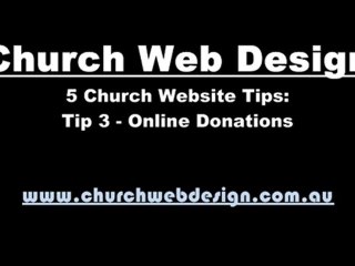 Church Web Design - Top 5 benefits church websites