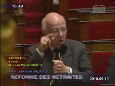 Formidable exposé de la situation de Jean Pierre Brard