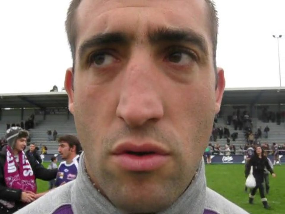 Rugby - Greg Garnier réagit après USB - Cergy-Pontoise