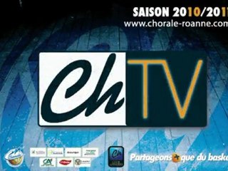 CH TV : CHALON/CHORALE Pro A 3ème journée
