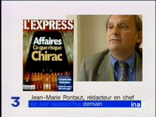REVUE DE PRESSE + EDITORIALISTE : JEAN MARIE PONTAUT, L'EXPRESS