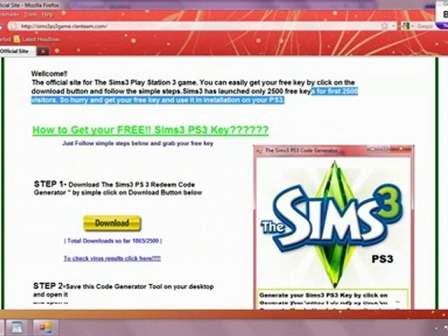 Free Download Sims3 PS3 Cracks & Keys Full Edition - video Dailymotion