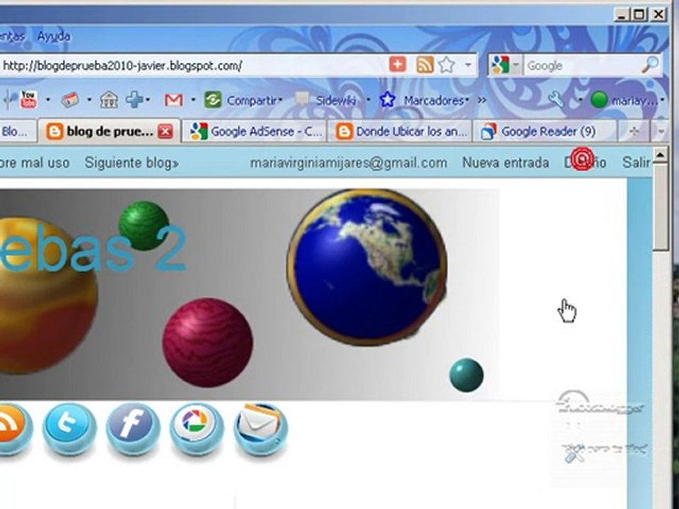 Tutorial ubicar anuncio google adsense  ganar mas