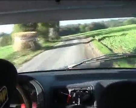 Camera embarqué Sebastien Rob au rallye des boucles de seine