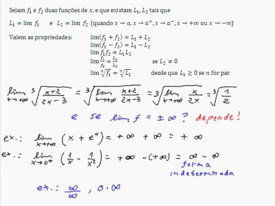 Cálculo de Limites - Parte 04