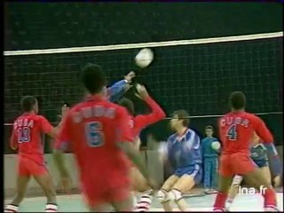 Volley-ball : France / Cuba à Bercy