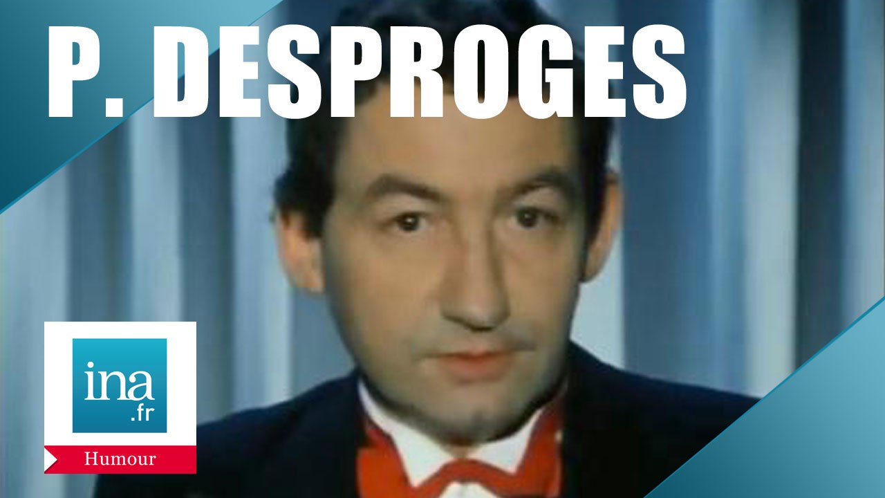 Pierre Desproges "Les animaux ne savent pas qu'ils vont mourir" - Archive INA