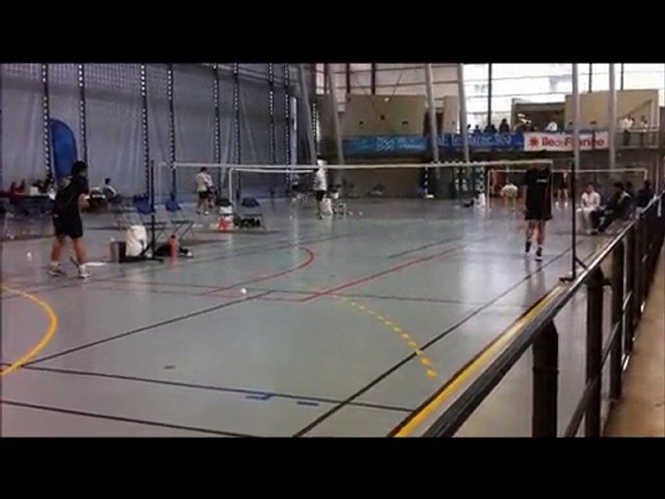 Badminton D2 premier set Créteil
