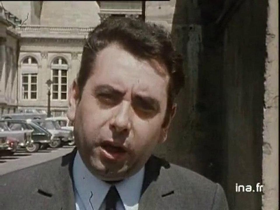 ELECTIONS PRESIDENTIELLES ANNONCE DE LA CANDIDATURE DE MONSIEUR POMPIDOU