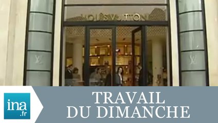 Quels magasins peuvent ouvrir le dimanche ? - Archive INA