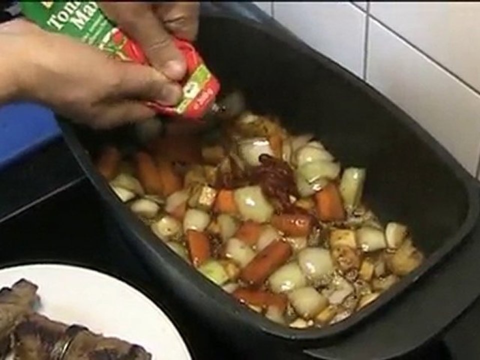 Rinderrouladen mit mediterraner füllung - rezept