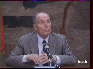 Interview François MITTERRAND