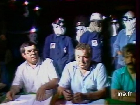 CONFLIT MINEURS Gardanne : CONFERENCE DE PRESSE